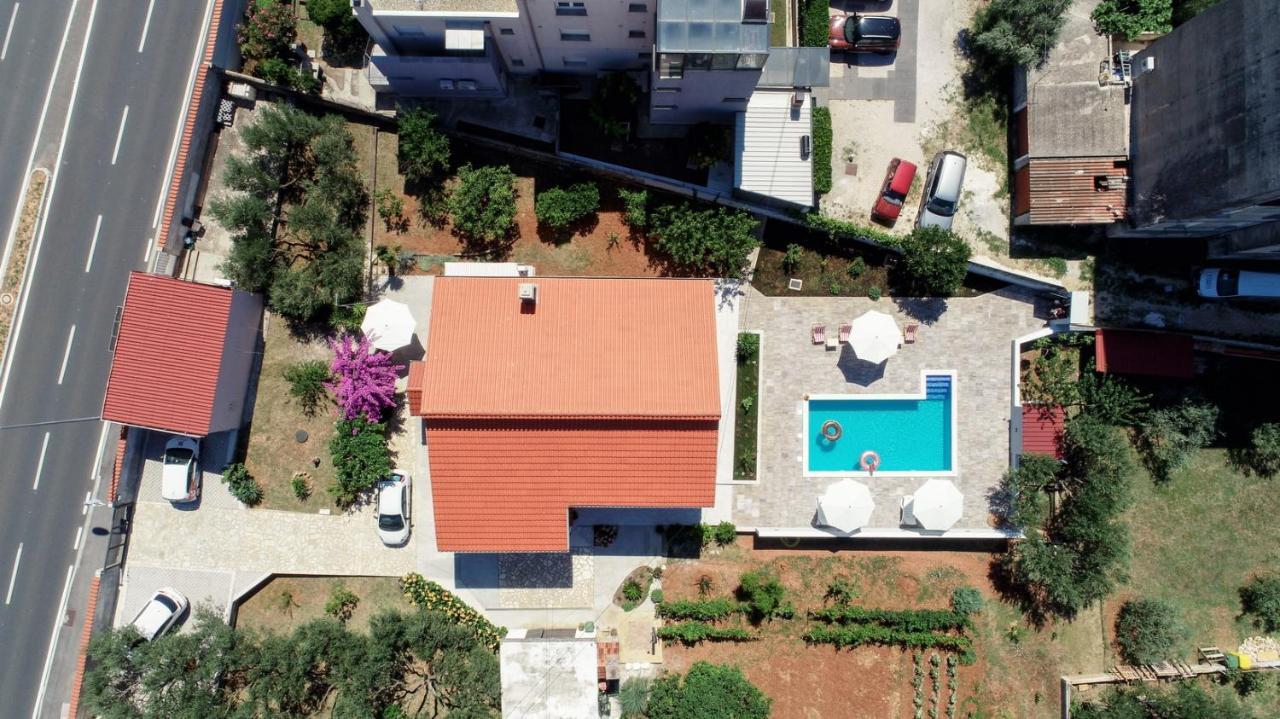 Ferienwohnung Pool House Luka Zadar Exterior foto